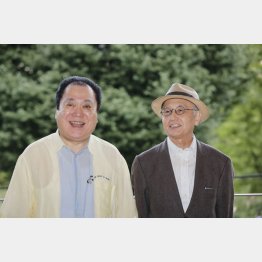 鈴々舎馬風さん（左）と吉川潮さん（Ｃ）日刊ゲンダイ