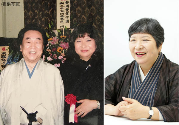 デビュー作の出版記念会で、早乙女貢さん（左）と植松三十里さん（Ｃ）日刊ゲンダイ