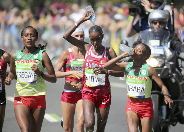 リオ五輪女子マラソンでは23人が途中棄権（Ｃ）ロイター
