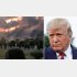 「臨戦態勢をとる」と、トランプ米大統領（左は、攻撃で炎上するサウジの石油施設）／（Ｃ）ロイター