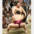 優勝決定戦で御嶽海に敗れＶ逸（Ｃ）共同通信社