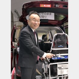 トヨタで福祉車両の開発を手がける中川茂さん