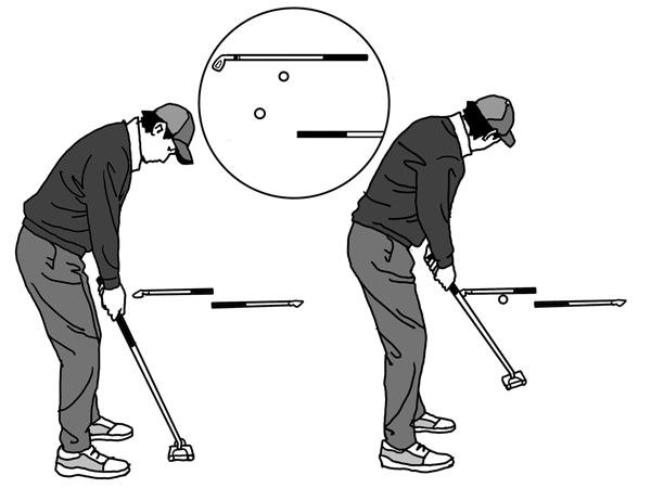 1mゾーンにボール止める練習がロングパットの距離感を養う ゴルフ 日刊ゲンダイdigital