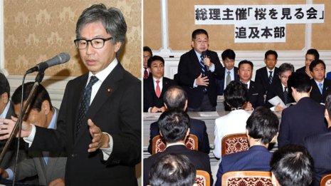 「桜を見る会」追及 立憲・安住氏の猛攻勢に官邸タジタジ
