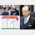 1975年当時も“水面下”で新会社を発足していたジャパンライフ山口元会長。2015年桜を見る会（左上、安倍首相）の招待状は“手心”を加えた結果利用された（Ｃ）日刊ゲンダイ
