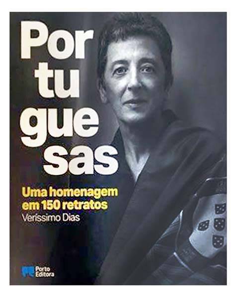 ロザ・モタは最近出版された写真集「ポルトガルの女たち」の表紙を飾った（提供写真）