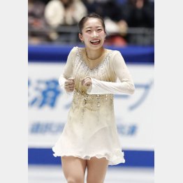 最後の全日本フィギュアスケート選手権、笑顔の新田谷凛（Ｃ）日刊ゲンダイ