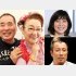 （左から時計回りに）宮川大助・花子、八木亜希子、長渕剛（Ｃ）日刊ゲンダイ