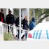 ゴーン被告の逃亡を手助けした男たちを連行するトルコ警察当局（Ｃ）ロイター／Demiroren News Agency (DHA)　