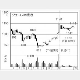 ジェコス（Ｃ）日刊ゲンダイ