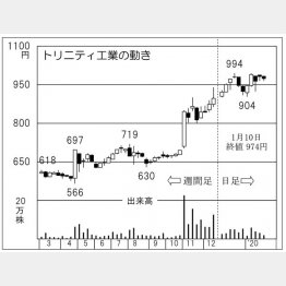 トリニティ工業（Ｃ）日刊ゲンダイ