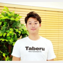 タベルテクノロジーズ代表取締役CEOの田中勇樹さん（提供写真）