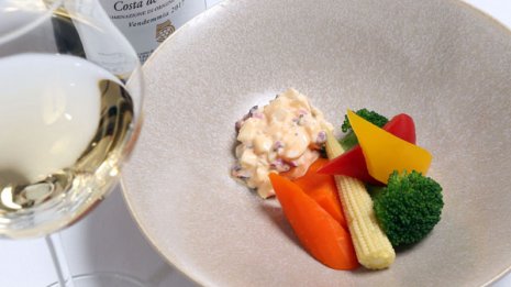 【温野菜と漬物タルタルソース】“素材”のみで調味料いらず