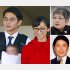 （左から時計回りに）東出昌大＆杏夫妻、泉ピン子、峰竜太（Ｃ）日刊ゲンダイ