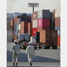 倉庫業は一人でも感染者が出れば封鎖の可能性が（Ｃ）共同通信社