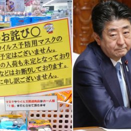 安倍政権やるやる詐欺 布製マスク1人1枚配布のドッチラケ