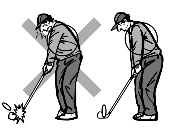 アイアンのシャンクはどうして出る プロの練習法を参考に ゴルフ 日刊ゲンダイdigital