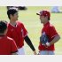 大谷（左）と秋山は笑っていられるか（Ｃ）共同通信社