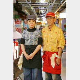 ベトナム料理★ビストロ オーセンティックの中塚雅之さん（右）と森泉麻美子さん（Ｃ）日刊ゲンダイ