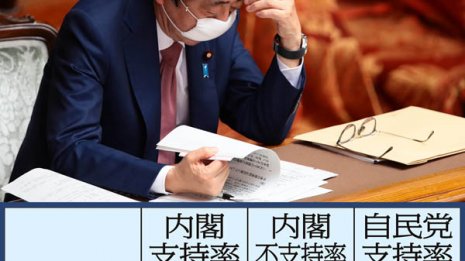 支持率20％台の危険水域 安倍首相「8.24退陣説」囁かれる
