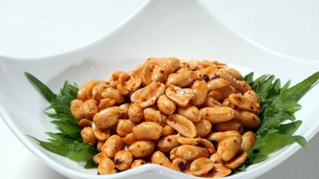 【ピーナツの麻辣醤和え】高級中華料理店の裏メニュー