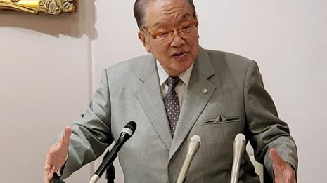 IR誘致反対の“ハマのドン”藤木氏 退任会見で菅氏バッサリ