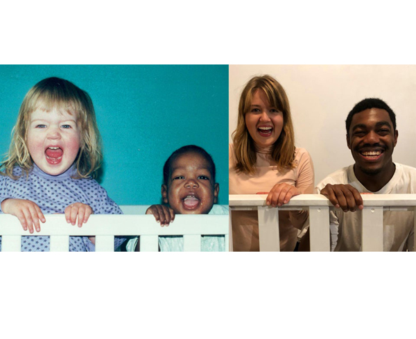 白人の姉と黒人の弟…22年前と現在の写真に全米がホッコリ｜日刊ゲンダイdigital