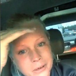 「マックでの注文も不安」白人女性警官の告白動画が急拡散