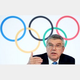 IOCのバッハ会長の真意は（Ｃ）ロイター