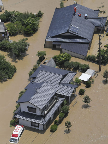 熊本の豪雨被害は決して他人事ではない（Ｃ）共同通信社