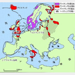 井上幸治編「民族の世界史8 ヨーロッパ文明の原型」（山川出版社）から作製