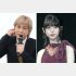 小室哲哉（左）と新曲でセンターを務める乃木坂46の齋藤飛鳥（Ｃ）日刊ゲンダイ