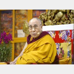 チベット仏教最高位のダライ・ラマ14世（Ｃ）共同通信社