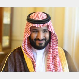 サウジアラビアのムハンマド・ビン・サルマン皇太子（Ｃ）ロイター