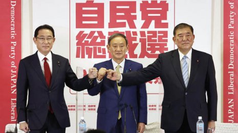 自民総裁「本命」菅官房長官 共同会見で露呈した力量不足