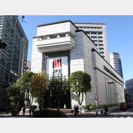 東京証券取引所(C)共同通信社