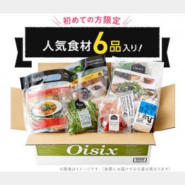人気の食材セット（Oisixホームページから）