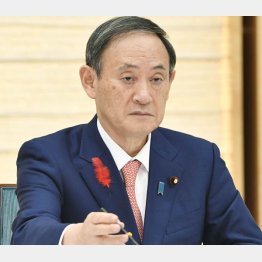 「オレは知らん」と言わんばかり（菅首相）／（Ｃ）共同通信社