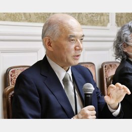 日本学術会議元会長の大西隆東京大学名誉教授（Ｃ）共同通信社
