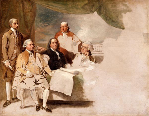1783年のパリ条約（Ｃ）Wikimedia Commoms