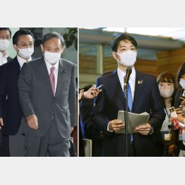 北海道の鈴木知事（右）は菅首相と法大つながり師弟関係、今なお「Go To」積極的で（Ｃ）共同通信社