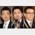 （左から）橋下徹、大阪の吉村洋文府知事と松井一郎市長の3氏（Ｃ）日刊ゲンダイ