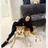 アリーナ・ザギトワと愛犬マサル（本人のインスタグラムから）