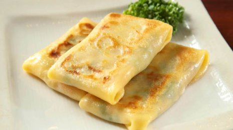 【肉ともやしと野菜のクレープ巻き】福建省のおふくろの味