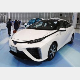 トヨタ自動車の燃料電池車「MIRAI」／（Ｃ）共同通信社
