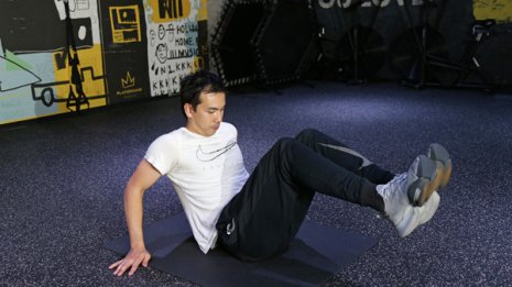 ぽっこり下腹を引き締める! トウタッチ&ダブルタッチ