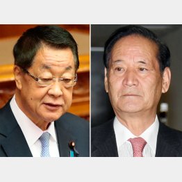 （左から）吉川貴盛、西川公也、両・元農相（Ｃ）日刊ゲンダイ