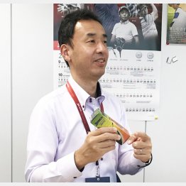 ダンロップスポーツマーケティング ゴルフ販売企画部課長の益田和敬さん（提供写真）
