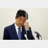 7割以上の国民が「納得できない」（説明会見の安倍前首相＝25日）／（Ｃ）ロイター