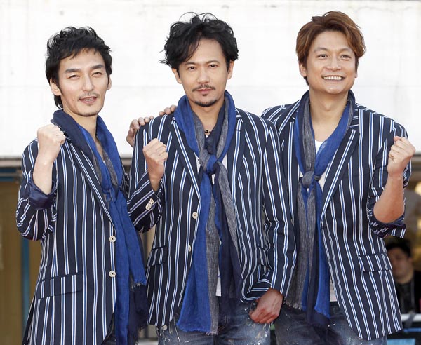 SMAPのデビューは散々なものだった（左から草彅剛、稲垣吾郎、香取慎吾）／（Ｃ）日刊ゲンダイ